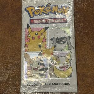 Pokemon Trading Card Pack with Pikachu and Friends